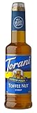 Torani Sugar-Free Flavored Drink Syrup, Toffee Nut, 12.7 Fl Oz Bottle (Pack of 4)