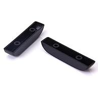 Fits electric bass and wood bass guiatr These 2pcs thumb rest tug bar finger pull are designed for electric bass and wood bass guitars , comes with 4pcs mounting screws , are bass guitar accessories. Size(L x W x H) : Approx. 64.5 x 13.2 x 12.2mm Mat...