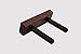 Standard Vertical Bass / Classical Guitar Mount (Made in the USA) (Walnut)