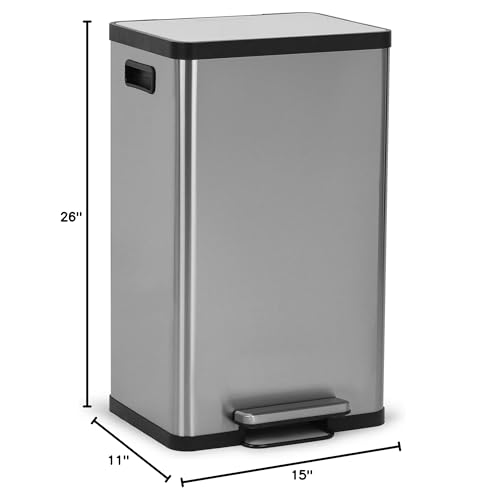 Simpli-Magic 79514 50 Liter / 13.2 Gallon Soft-Close, Smudge Resistant Trash Can thumb #9
