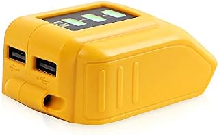 DSANKE 12V/20V Max USB Power Source for Dewalt DCB090 Converters Fit for Dewalt