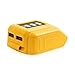 DSANKE USB Charger DCB200 DCB090 12V/20V Power Source for DEWALT Converters Adapter XR MAX 12v 14.4V 18V 20V Lithium Battery