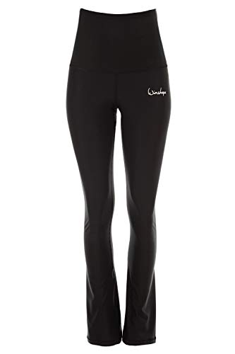 Leggings boot cut high waist Winshape noir extensible style slim taille haute