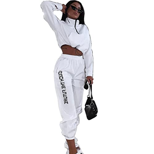 Survêtement femme touch the future ensemble haut de gamme aux finitions minimalistes