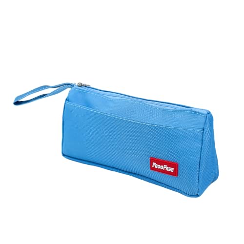 Image of Pencil Case with Zipper, Pencil Pouch for Students, Large Capacity Oxford Pen Bag for Girls, Portable Pouch for School & Office