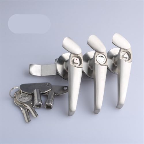 Serrure poignée push-pull en inox pour sécuriser et automatiser vos portes