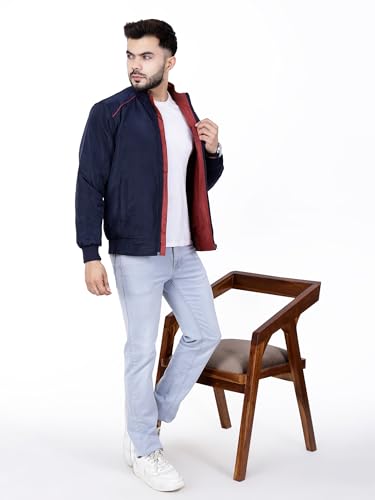 Image of Dollar Jacket For Men Casual Zipper Bomber For Winter