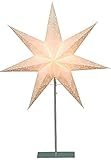 led weihnachtsstern kabellos außen ca. 78 cm x 54 cm Best Season Standleuchte Stern\