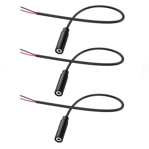 3PCS Cable de extensión 2.5mm TS 2 polos 0.25m miniatura 1