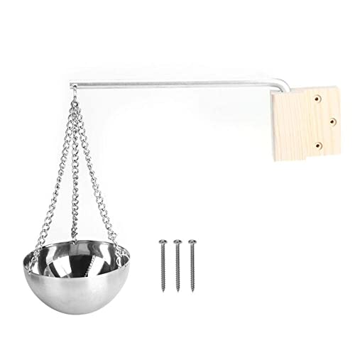 TOPINCN Sauna Oil Cup Cornucopia Sauna Aromatherapy Oil Cup Stainless Steel Sauna Aroma Bowl Cup Essential Oil Bowl Sauna Room Accessories
