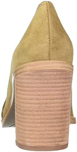 Vince Camuto Women's Footwear Women's Wevenly Stacked Heel Pump, Sandy Brown, 8.5 | Image 2