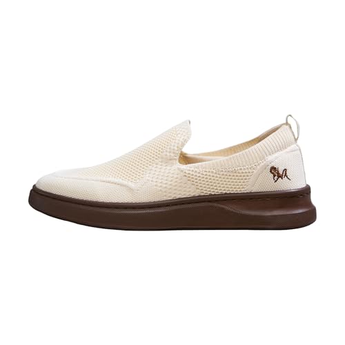 Image of Neeman's Elevate Unisex Slip-On Shoes | Lightweight Breathable Knit Sneakers with Cushioned TPR Sole | Comfortable Everyday Walking, College, Office & Travel Footwear