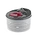 JATA HOGAR HACC4554 - Centrifugadora de Ensalada 3L, Escurridor de Verduras Manual con Manivela, Secador de Lechuga, Sin BPA, Fácil Limpieza