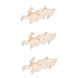 LIFKICH 3 Pièces Hamsters Petit Animal Pont Animaux Hamster Échelle Jouets Cage Robuste Molaire Tortues Gerbilles Et Souris Souris Dents Rat Exercice Reptile Créatif Abri Jouet Oiseau