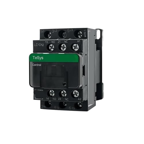 Contacteur tripolaire LC1D12 boîtier de commande électrique 220V alternatif