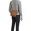 STILORD 'Jamie' Sac en Cuir pour Homme - Parfait pour Voyages & Quotidien - Petit Sac Messenger Vintage pour iPad 9,7 Pouces - Sac à Bandoulière Moderne pour Hommes, Couleur:Tan - Marron - Scuro #1