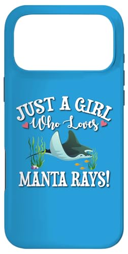 Funny Cartoon Womens Kids Girl Who Loves Manta Rays Lover �X�}�z�P�[�X iPhone 17 Pro Max �p