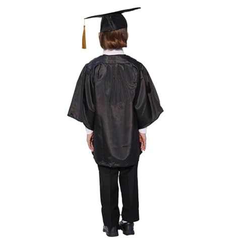 Image of ITSMYCOSTUME Convocation Graduation Gown Costume Dress for Kids Complete Set (Gown,Cap) for Boys & Girls