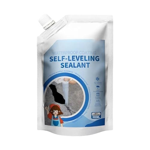 自己流平シーリant,高弾性アスファルト舗装用乾燥防水シーラー 400ml | シーラントグルー カルク目地調整 駐車場 アスファルト 壁 床 タイル 木材,レベル調整