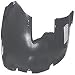 OE Replacement Volkswagen Front Driver Side Fender Inner Panel (Partslink Number VW1248103)