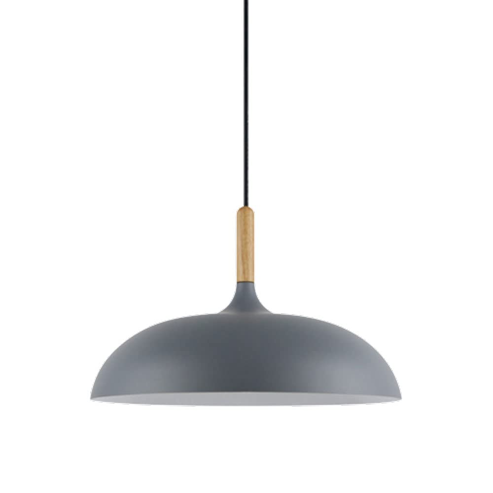 Genérico Lámpara De Araña Moderna Multicolor De Metal, Plafón Minimalista con Acabado De Madera, Portalámparas E27 con Cable Ajustable, Ideal para Cocinas, Comedores (Pig)