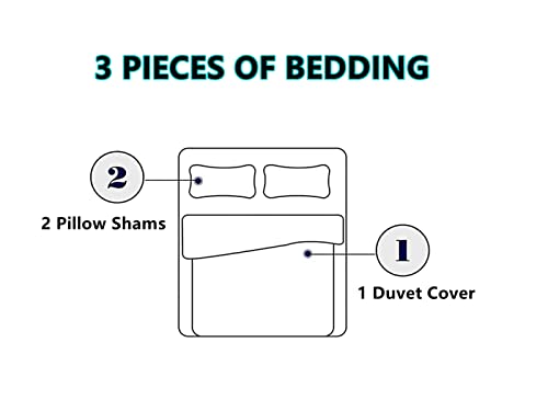 Wsxce Colorful Duvet Cover Set, King Abstract Bedding Duvet Covers, Psychedelic Kids' Comforter Sets 3 Pieces, Quilt Set With Zippers Closure And 2 Pillowshams #TOP6