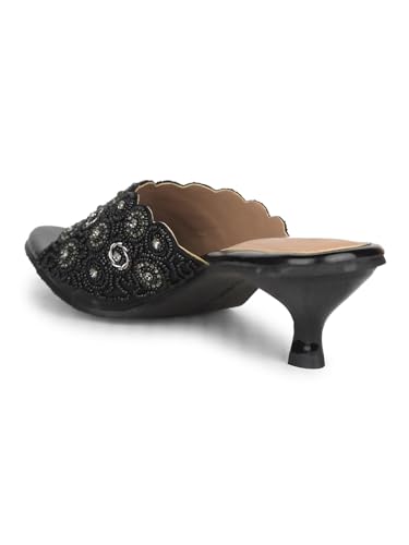 Image of Marie Claire womens Peach Mule E 23 Sandal