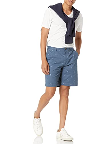 Essentials Men's Slim-Fit Twill Cotton Shorts #TOP20