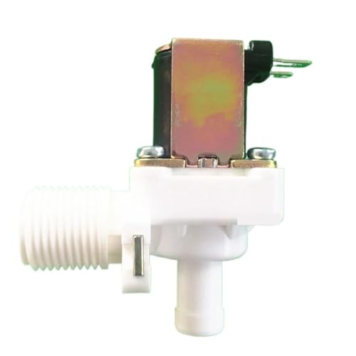 QZROPXOH Válvula solenoide Vertical Normalmente Cerrada de 12 voltios CC, V, 24, 36, 48 CA, 110, 220 Entrada Agua: válvula Macho 1/2"(48V)