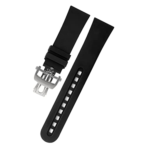 Correa suave de repuesto de 23 mm en goma flexible para reloj deportivo Fifty Fathoms