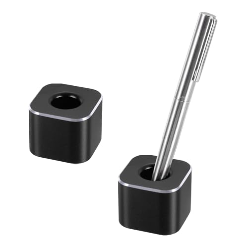 Support de stylo base aluminium PATIKIL, porte-brosse à dents noir pour la maison et l'école