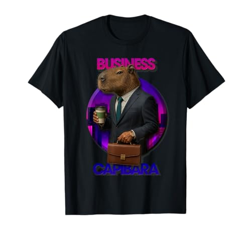 Capibara de Negocios Camiseta