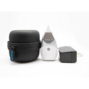 ClearUP® Plus Travel Case Bundle – Sinus Headache + Decongestant Treatment – Temporary Relief of Sinus Pain & Congestion from Allergy Cold & Flu – Chemical Free Device – FSA HSA Eligible