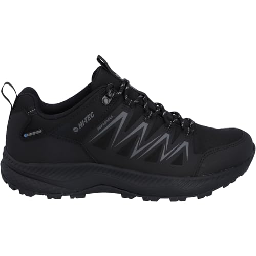 HI-Tec Stealth Low, Zapatos para Senderismo Hombre, Black, 44 EU