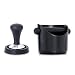 Produktbild Ucami 51mm Kaffee-Tamper Set im Premium Design - Klassischer Kaffeemehlpresser / Espresso Stempel aus Edelstahl mit Matte & Abklopfbehälter