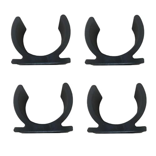 SIXHAOBU 4 Supports Muraux pour Tuyau d'aspirateur Les Clips de Fixation Compatibles avec pour Henry pour Hetty de 38 Mm pour aspirateur, magasin, garage,...