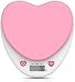 LBWARMB Báscula electrónica de cocina digital de 3 kg / 0,1 g Mini LED Báscula Electrónica de Cocina Herramientas de Medición Digital de Bambú (Color: Blanco, Tamaño: 3 kg/0,1 g)