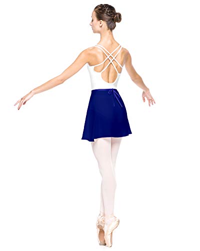 Foto von Arabesque Damen Ballett Wickelrock Ballettrock 2007 (M, Blau)