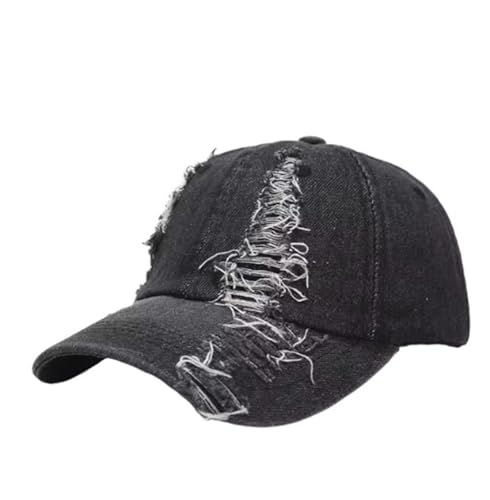 Casquette de baseball en coton délavé pour femme et homme style vintage ajustée