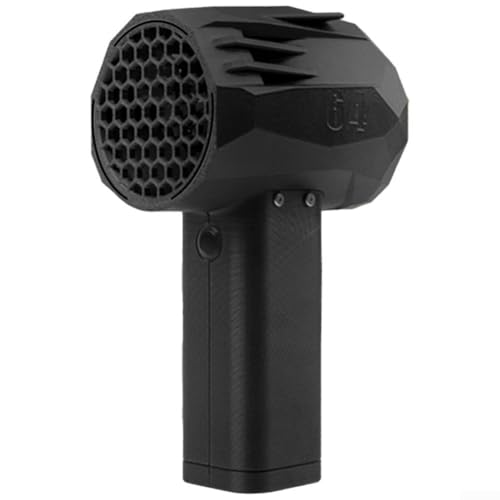 Eawfgtuw Turbo Fan Handheld Blower,1400G Thrust, 240km/h Wind Speed, Ultra-Lightweight Carbon Fiber Design, 64mm Brushless Motor, Multi-Purpose Cleaning Tool