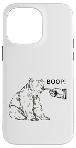 Boop the Angry Bear �f�U�C�� �������D�Ƃ�y���݂̂��߂� �X�}�z�P�[�X iPhone 14 Pro Max �p