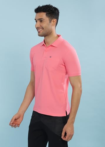 Image of Force NXT Polo Neck T-Shirt for Men Pack of 1 | Regular Fit T-Shirt for Men | Premium Super Combed Rich Cotton Polo Shirt | Men's Ultra Soft Half Sleeve T-Shirt