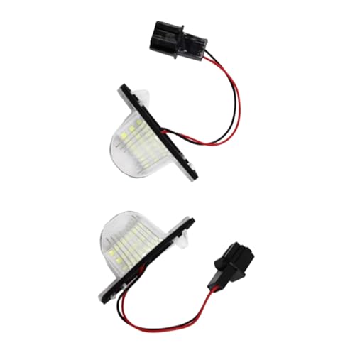 Luces matrícula coche para viajar de noche seguro en tu coche familiar Freed u Odyssey