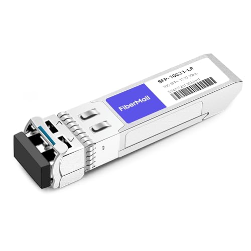 Image of SFP+ 10G LR Optical Transceiver Module Compatible with Fortinet Network FN-Tran-SFP-LR 10GBASE-LR SFP+ 1310nm 10km DDM Duplex LC SMF 4 Pack