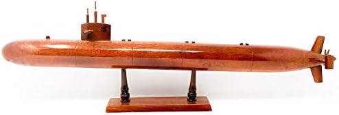 LA Class Submarine Wood Model