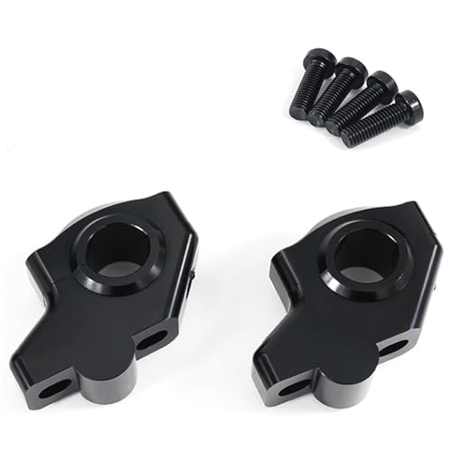 Réhausseur de guidon ST1100 1991-2002 décalé noir en aluminium CNC 22 mm