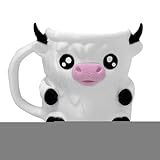 Highland Cow Ice Cream Pint Halter | 16 Unzen Highland Cow Ornamente Bierkühlerhülle | Niedliche Tiereiswannenhülle Mit Geheimen Schublade | Eiscreme -Kegelbecherhalter Für Highlands Viehliebhaber