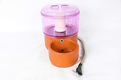 Bebedouro para Gato Acquapet Rosa 8 L Bomba Bivolt Cabo Inox
