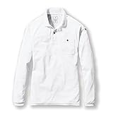 [プロユニ] バートル 長袖ポロシャツ 165 作業着 通年 メンズ レディース ストレッチ 吸汗速乾 消臭 作業服 BURTLE ステッカー付 29.ホワイト S