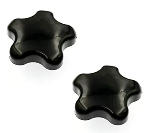 HASMX 53125-VA4-K10 2 Pack Handle Knob for Honda Fits Specific Honda HR194, HR214, HR215, HR215K1, HR216, HRA214, HRB215K1 (K2, K3, K4), HRB216, HRM215, HRM215K1 (K2, K3, K4) Model Lawn Mowers